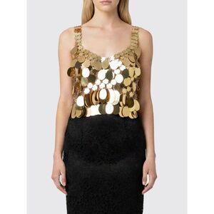 Rabanne Top Woman Gold